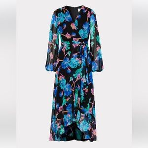 NWT Milly Halley Floating Cosmos Print Dress $475